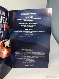 omnibus kniha první Captain America - 3