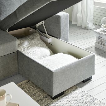 Rozkládací rohová sedačka - 3