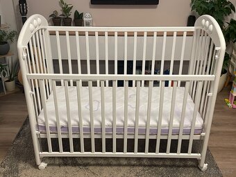 Dřevěná dětská postýlka Scarlett Atlanta - 3