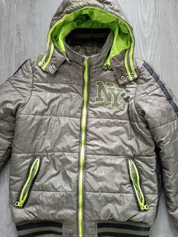 Dětská  zimní bunda vel. 146-152 - 3