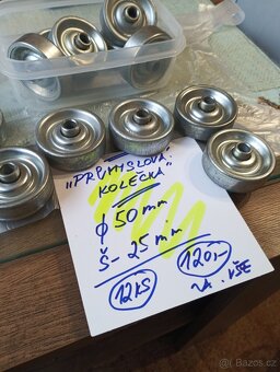 průmyslové kolečka 12 kusů - 3