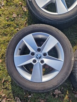 ALU KOLA ILIAS 6,5J X 16“ ET 46 ORIGINAL - STŘÍBRNÁ METALÍZA - 3