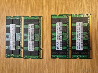 RAM SODIMM DDR2 PC2, 1GB v páru - 3