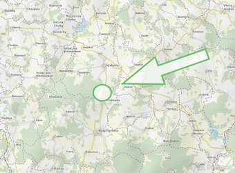Lesní pozemek k.ú. Vyskytná 4.203m2 - 3