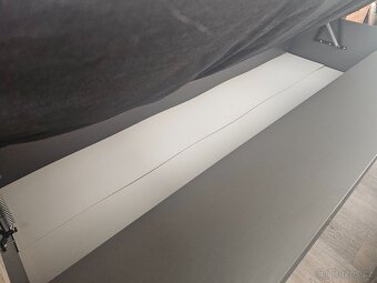 Postel ze dřeva pro jednolůžko 207x92cm Moderní - 3