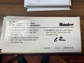 Ovladací jednotka závlahy 6sekcí HUNTER EC-601i-E - 3