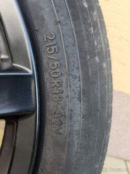 prodám alu disky s pneumatikami - 3