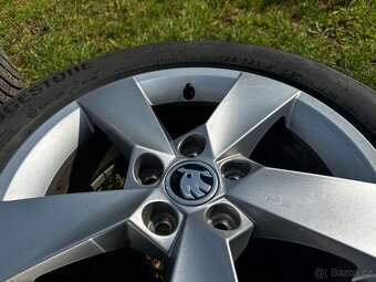 Originál Škoda Fabia 15’’ 5,5Jx15 + zimní pneu 185/65R15 - 3