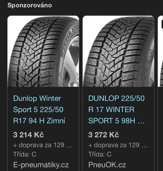 Originál ALU BMW z G20/21 320d řada 3 + NOVÉ PNEU Zimní - 3
