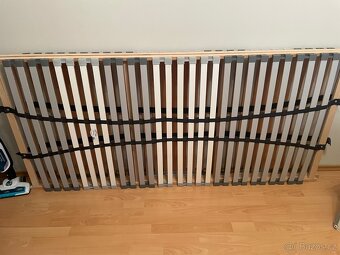 Postel IKEA BRIMNES 180 s čelem + rošty - 3
