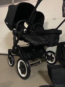 TOP Bugaboo Donkey all black DUO - 3