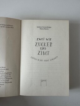 německý román pro mladistvé - Zwei wie Zucker und Zimt - 3