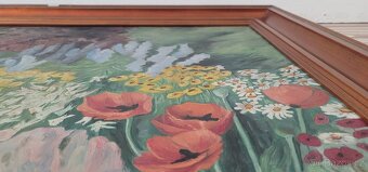 Obraz krajina, olejomalba. - 3