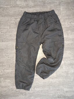 Vyteplené kalhoty - vel 92 - 3
