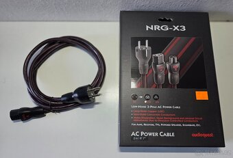 Audioquest NRG-X3 napajaci - power kabel, dlzka 2M - 3