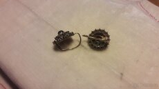 Český granát starožitné šperky - 3