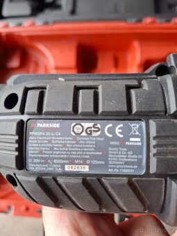 PPWSFA 20Li- C4 úhlová bruska Parkside - 3