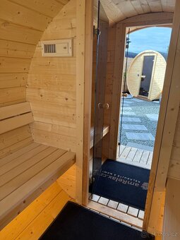 Finská sudová sauna - 3