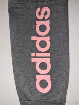 Dámské/dívčí šedé TEPLÁKY Adidas 38/40 - 3