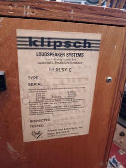 Klipsch HERESY E - 3