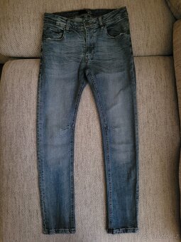 Pánské modré skinny džíny zn. House, vel. S - 3