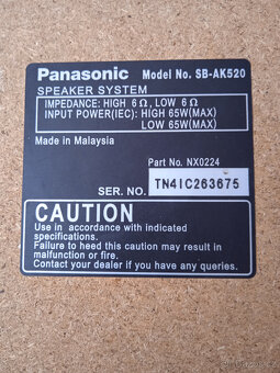 Panasonic SA-_AK 520 - 3