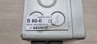 Ovládání vrat Becker S60 - 3