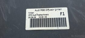 Difuzor zadniho narazniku audi rs6 4F5807521AD - 3