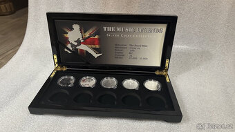 Lakovaná etue pro stříbrné mince 1oz The Music Legends - 3
