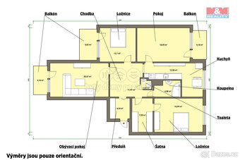 Prodej bytu 4+1, 107 m², Mariánské Lázně, ul. Havlíčkova - 3