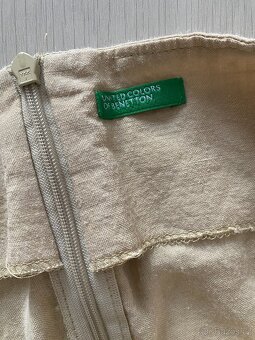 Letní šaty Benetton, vel. S - 3