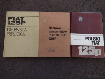 FIAT 125P, SEZNAMY ND, POPISY A OBSLUHA, VÝPRODEJ - 3