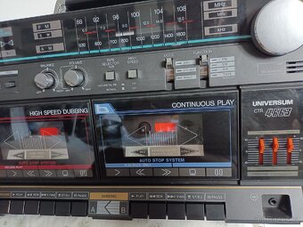 Universum CTR 4663 radiomagnetofon retro 2 kazeťák - 3