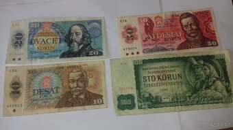 Bankovky a mince Československo - 3