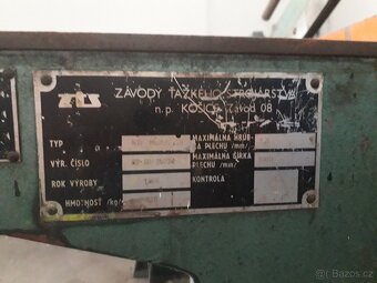 Tabulové nůžky typ: NTP 1000/2,50  ZTS Košice - 3