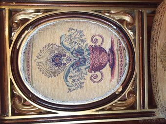 Starožitné dřevěné židle - 3