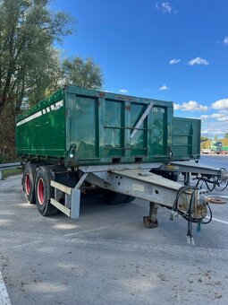 Tandem, vlek, vozík, přívěs, sklápěč, vlečka - 3