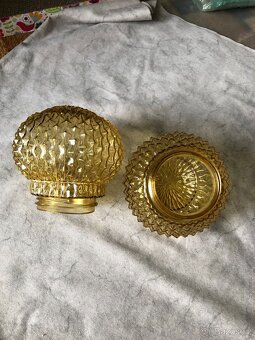 2x retro skleněné stínidlo - 3