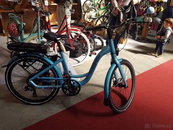 ELEKTROKOLO WISPER 705 MODRÉ + NOVÁ BATERKA - 3