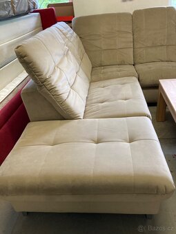 Rohová relaxační sedací souprava-Nová - 3
