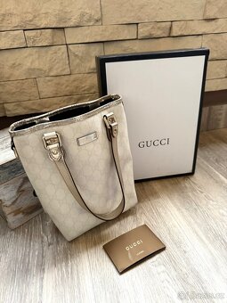 Gucci bílá kabelka, originál - 3