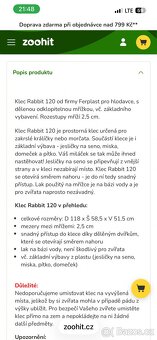 Klec pro králíka/morče - 3