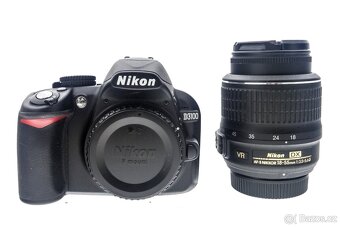 Zrcadlovka Nikon D3100 + 18-55mm + přísl. - 3