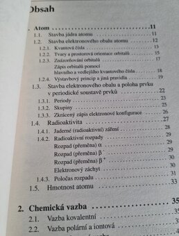 Učebnice chemie  - 4x sada. - 3