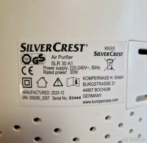 čistička vzduchu SilverCrest SLR 30 A1 - 3