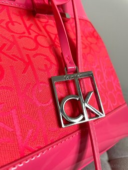 Originál růžová jarní /letní / kabelka -taška Calvin Klein - 3