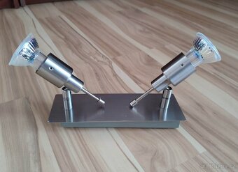 2x bodové světlo svítidlo nerez/bílý mat 4x40W + Paulmann - 3