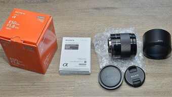 Sony E 50mm f/1,8 OSS APS-C SteadyShotE mount - 3