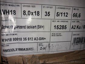 Elektrony Audi 5x112 8.0x18 et 35 nové - 3