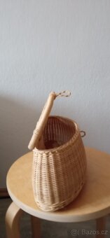 Proutěný košík na ryby - 3
